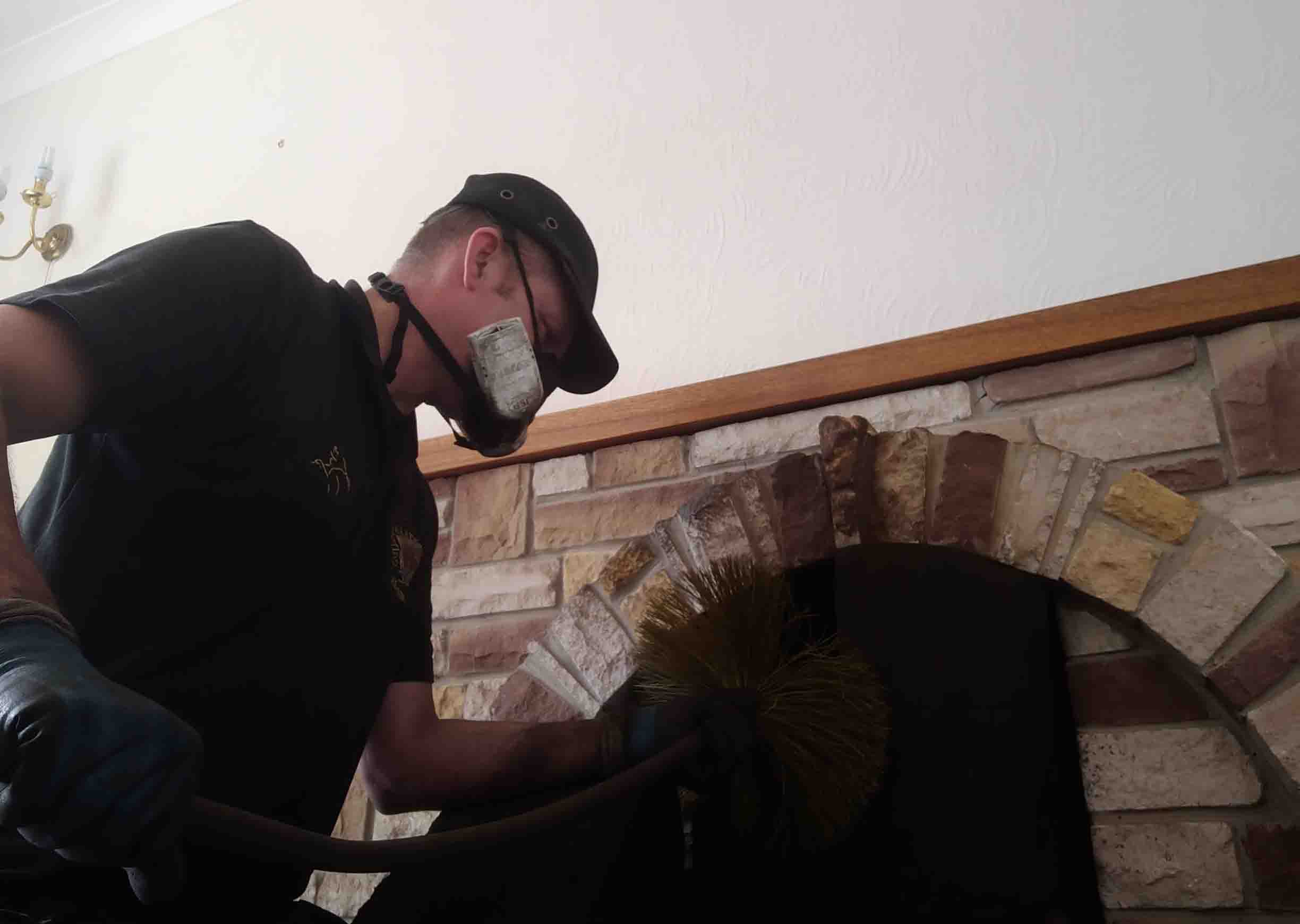 A Chimney Sweep open fire clean